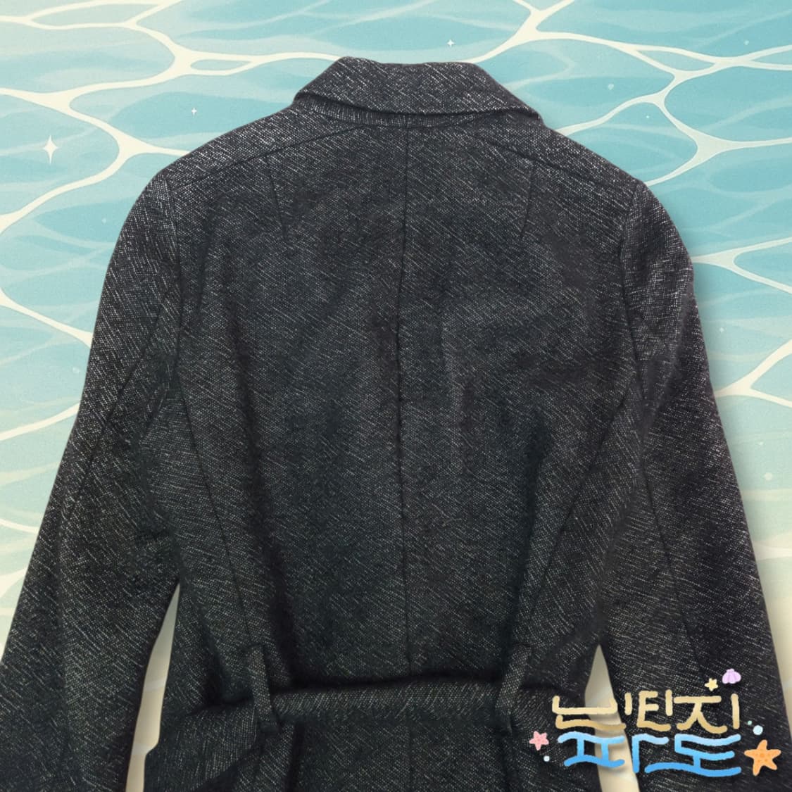 38 바네사브루노 앙고라 모헤어 벨티드 코트 상품이미지7