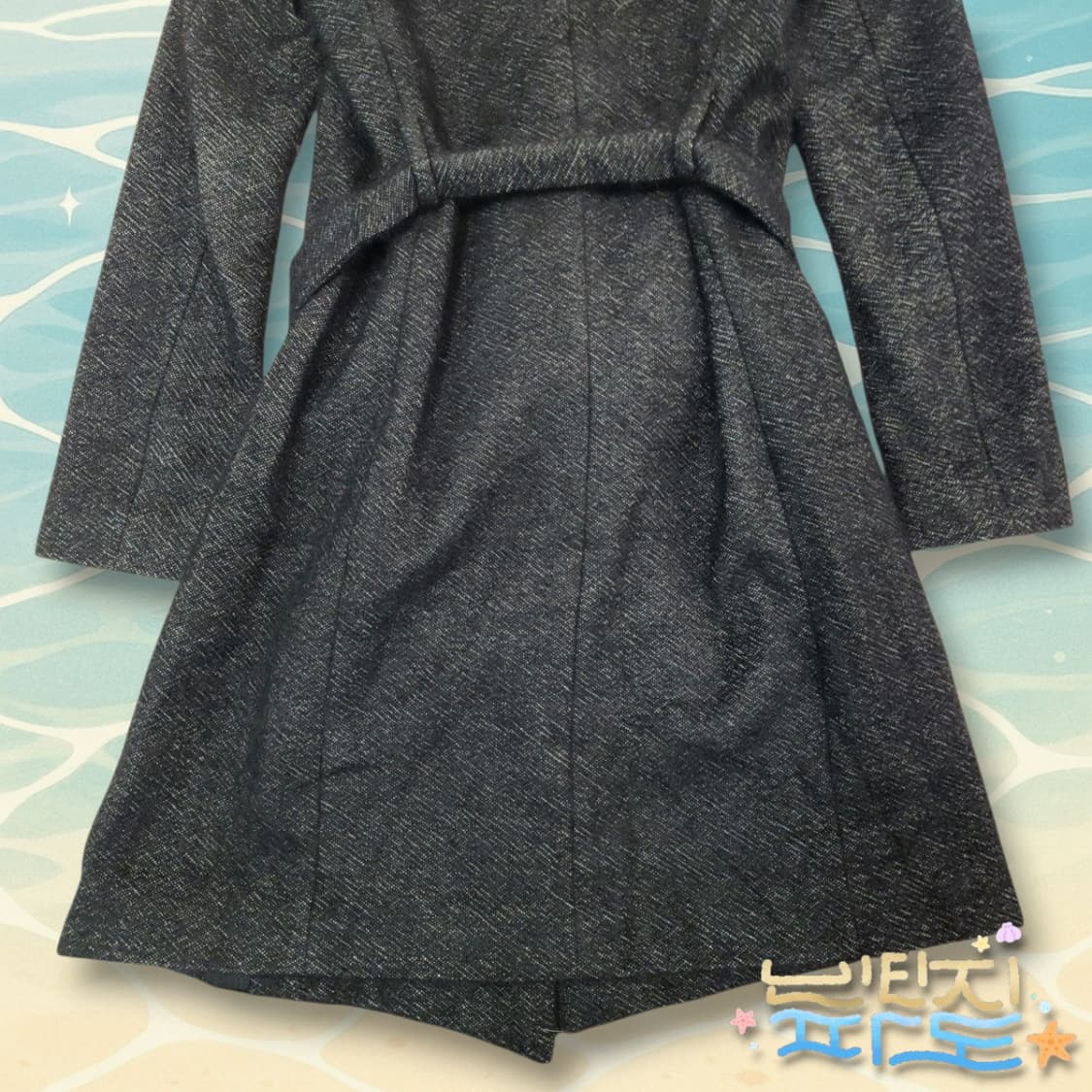 38 바네사브루노 앙고라 모헤어 벨티드 코트 상품이미지8