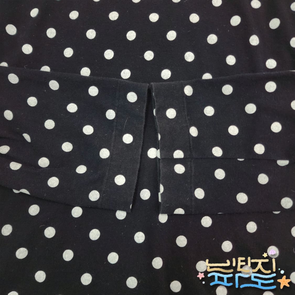 M 꼼데가르송 플레이 폴카 도트 패턴 탑 상품이미지4