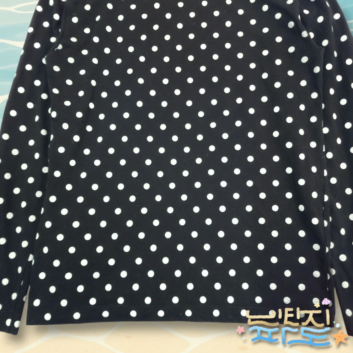 M 꼼데가르송 플레이 폴카 도트 패턴 탑 상품이미지7