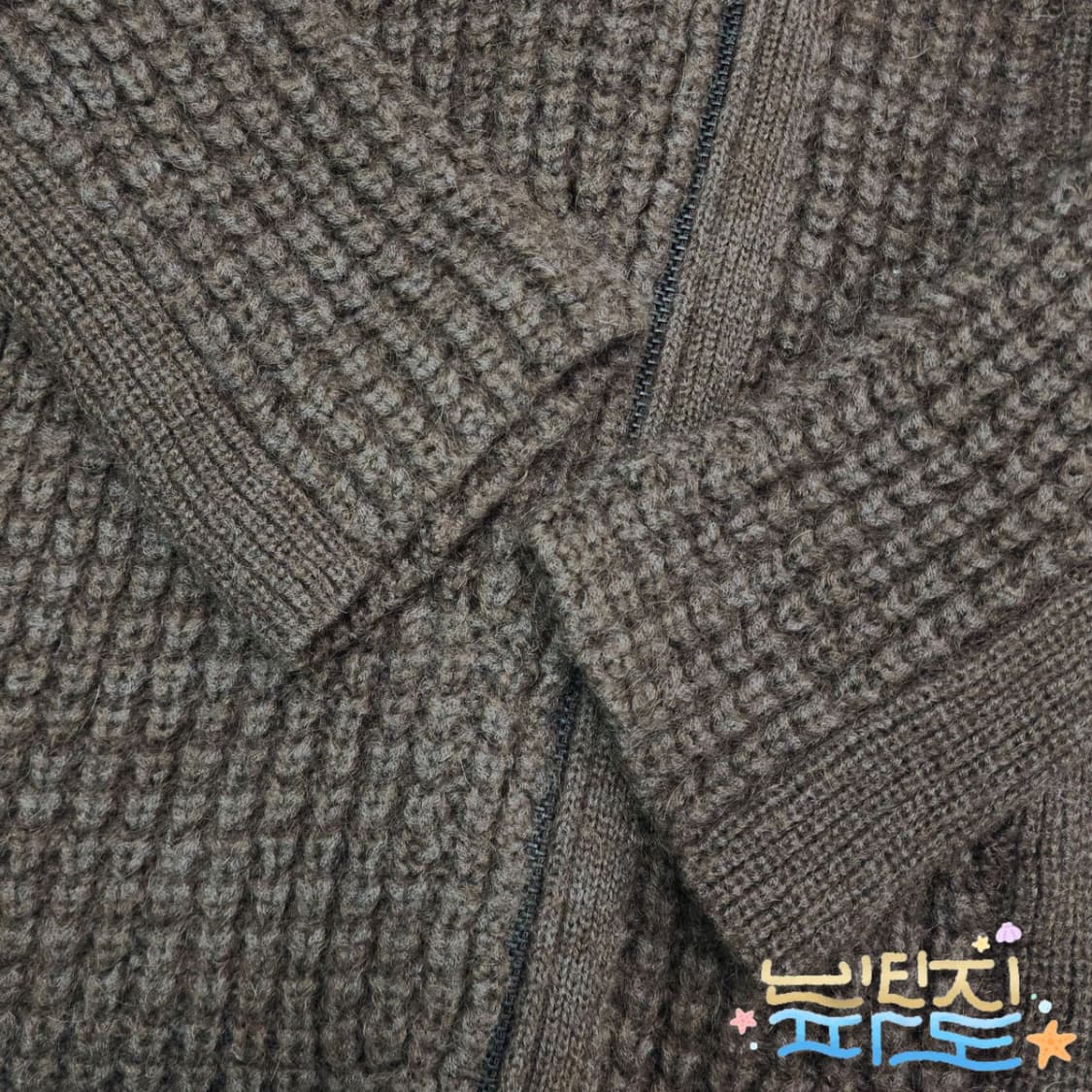 FREE TIME 한섬 타임 니트집업 코트 상품이미지4