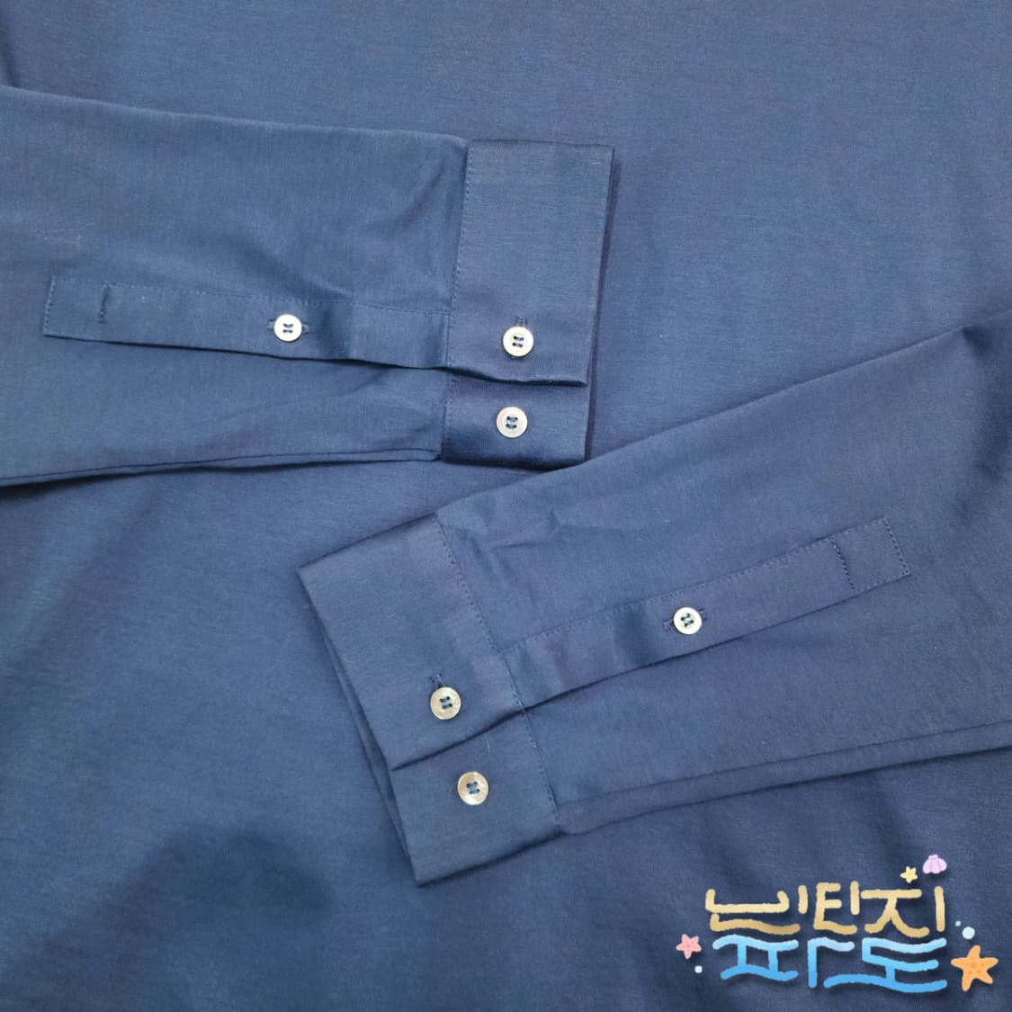 S COS 코스 네이비 헨리넥 셔츠 상품이미지4