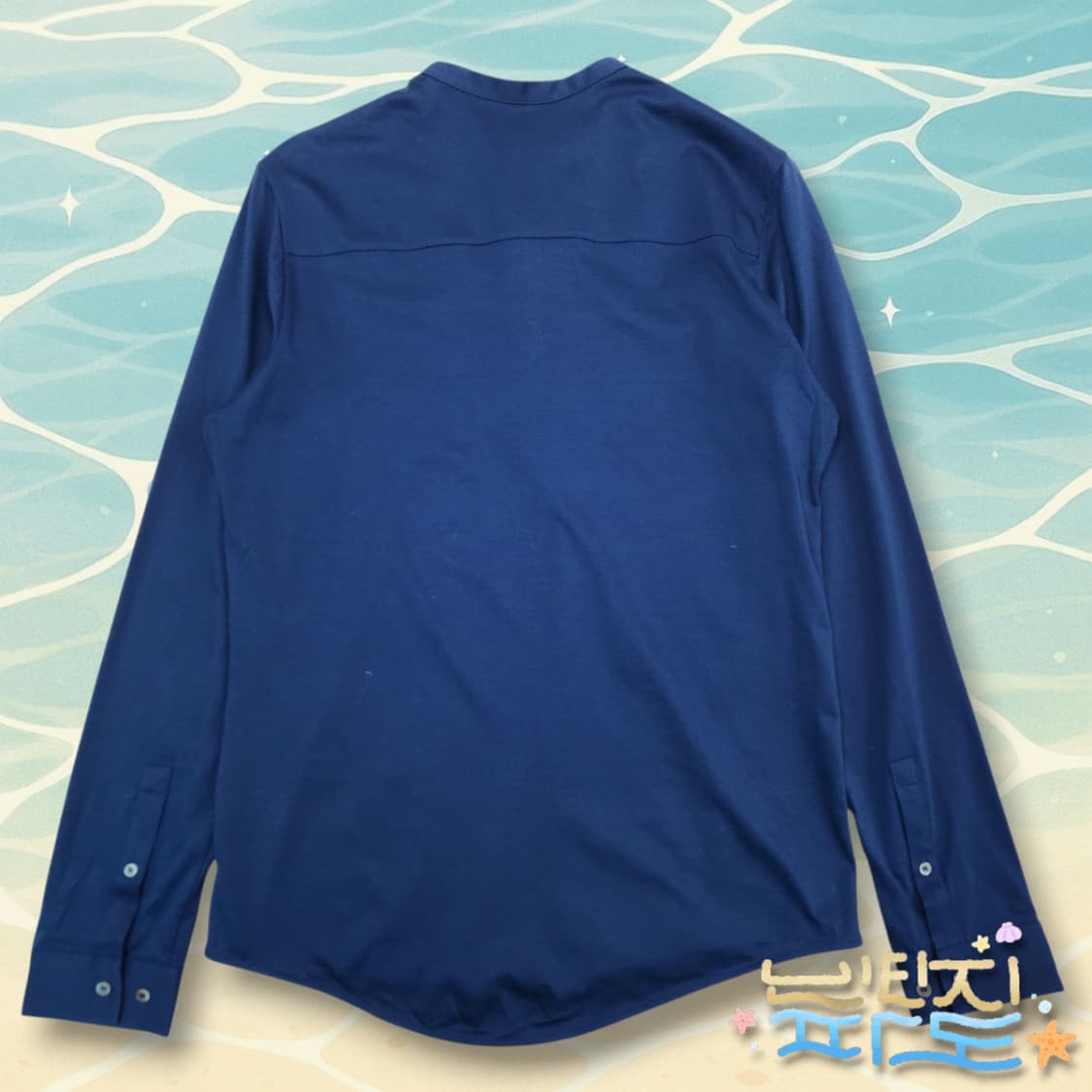 S COS 코스 네이비 헨리넥 셔츠 상품이미지6