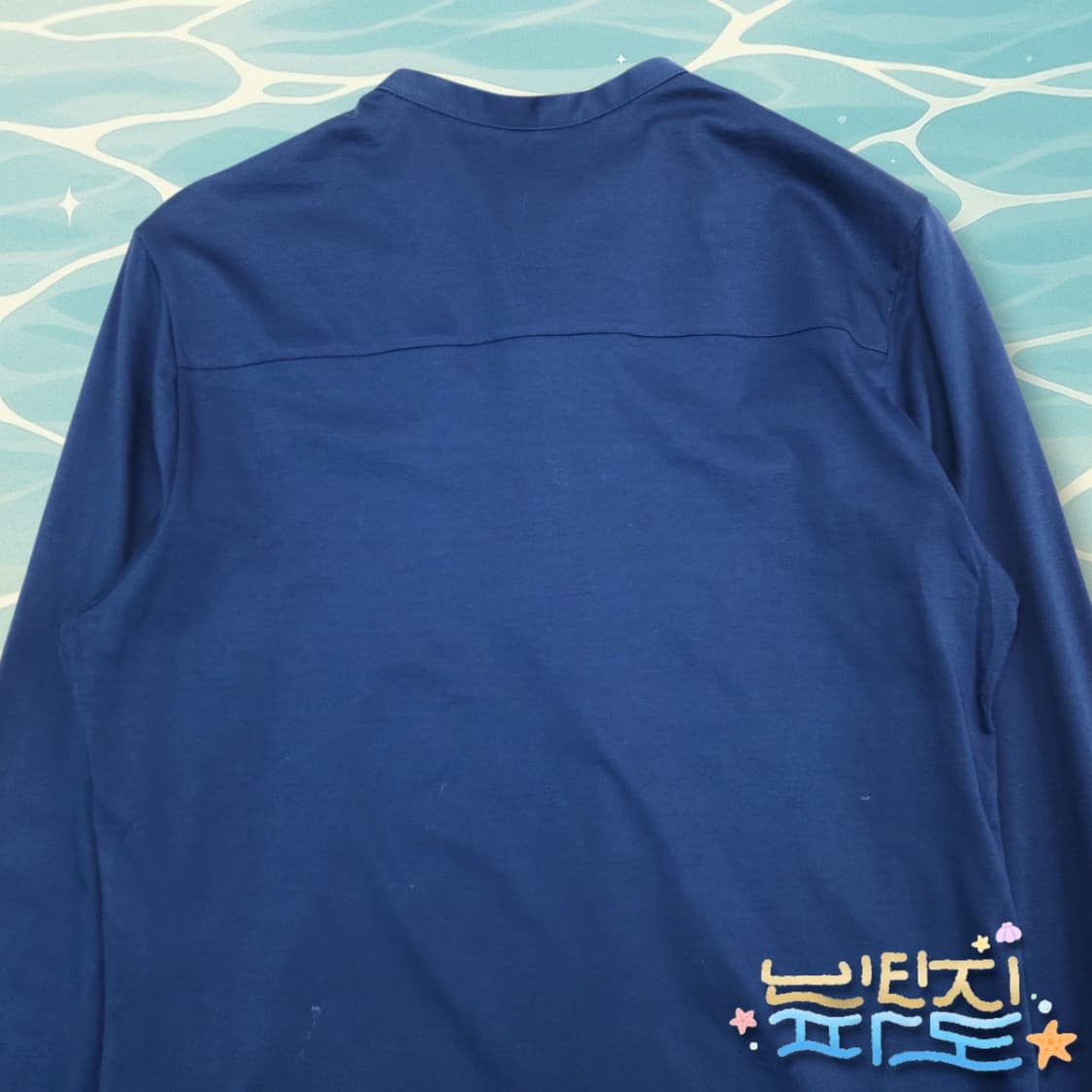 S COS 코스 네이비 헨리넥 셔츠 상품이미지7