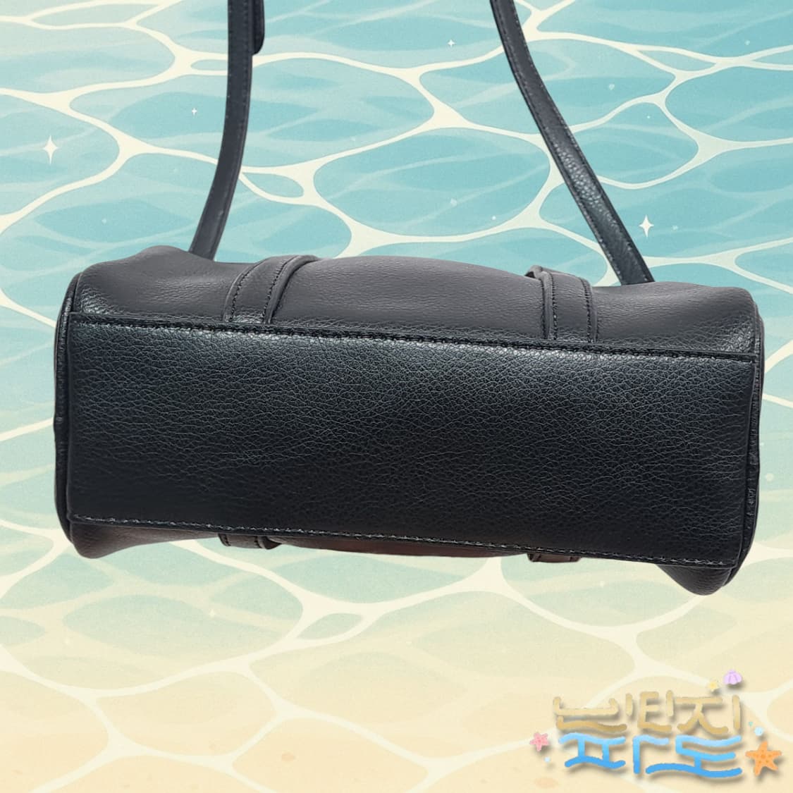 모노로우 미니 보스톤 블랙 토트 크로스백 상품이미지6