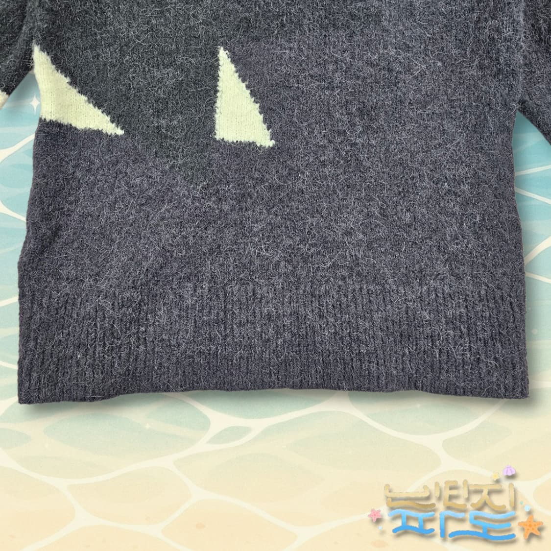 90 닐바렛 스타 알파카 모헤어 스웨터 상품이미지3