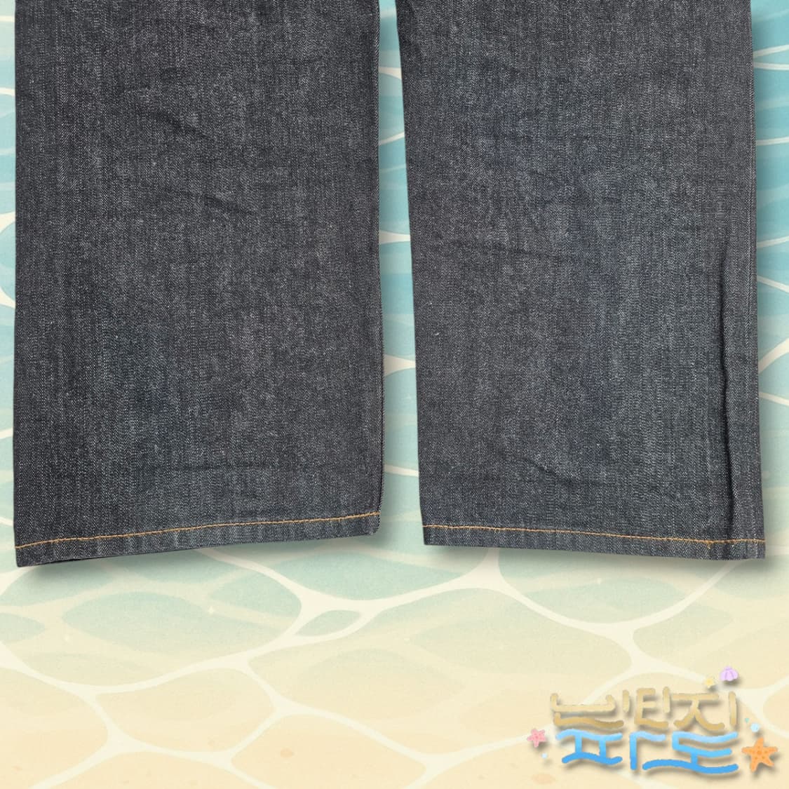 32 비슬로우 핀턱 셀비지 데님 팬츠 상품이미지10