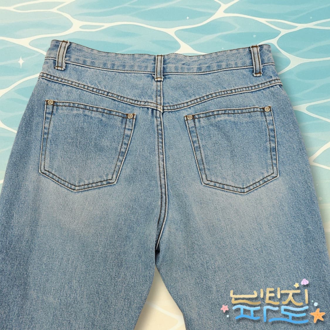 88 럭키슈에뜨 패치워크 청바지 상품이미지10