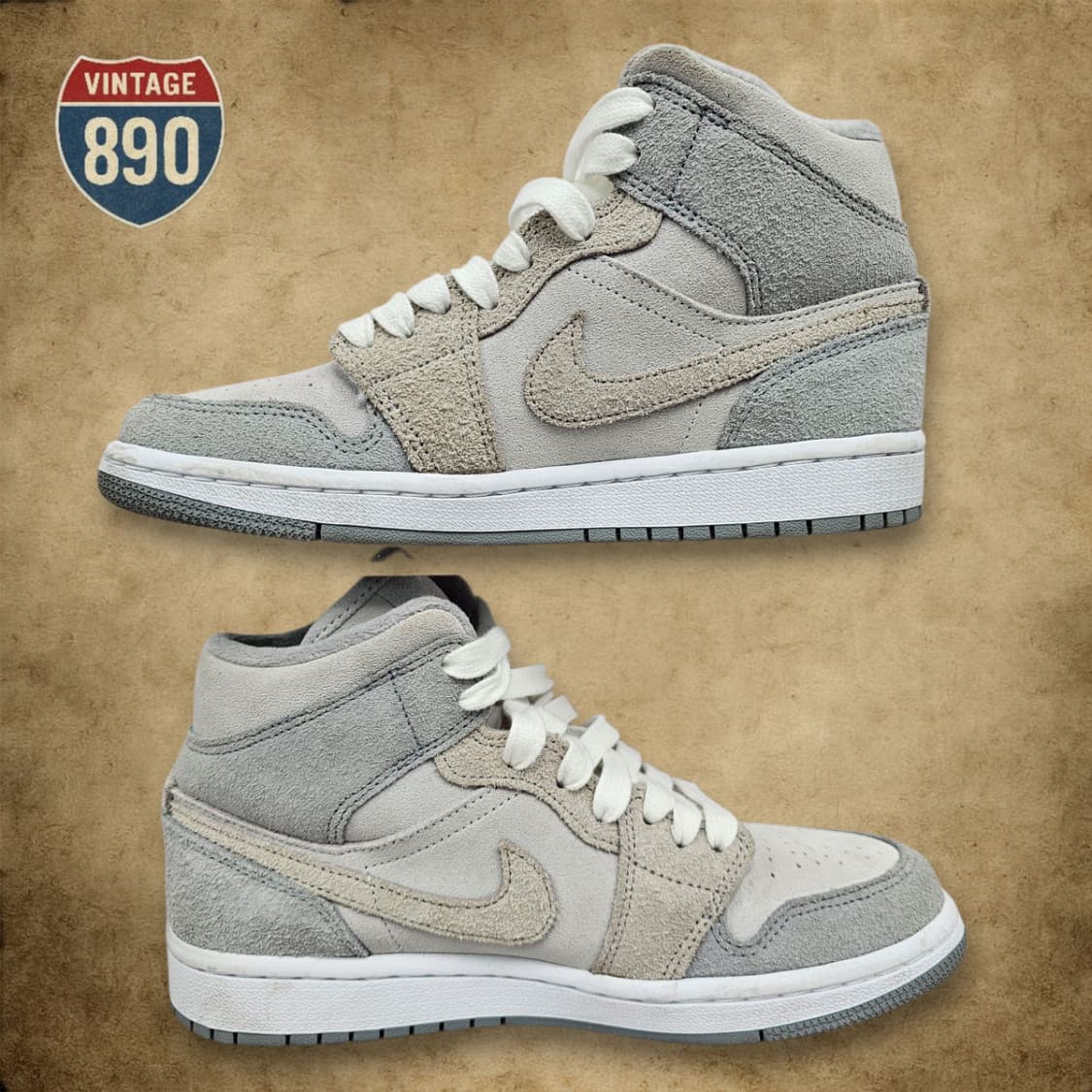 [235] NIKE 나이키 에어조던 미드 SE파티클 그레이 상품이미지6