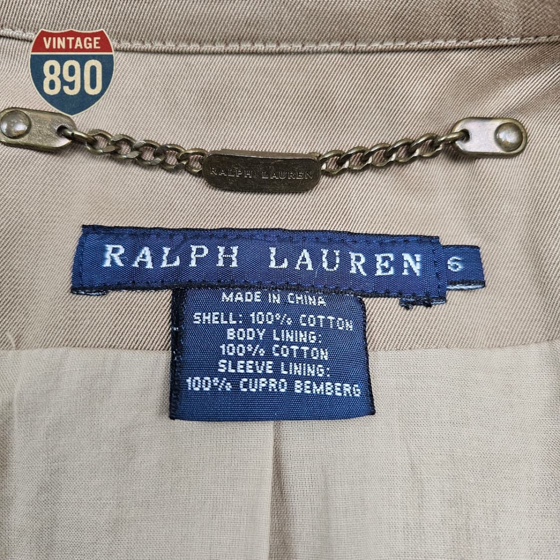 [95] Ralph Lauren 랄프로렌 트렌치 코트 상품이미지8