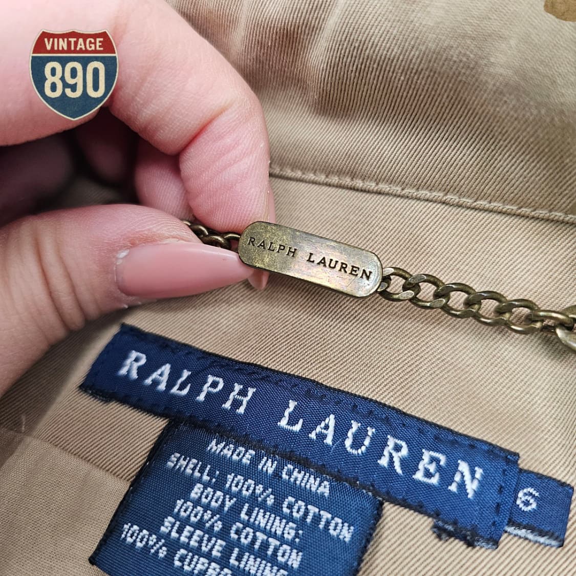 [95] Ralph Lauren 랄프로렌 트렌치 코트 상품이미지9