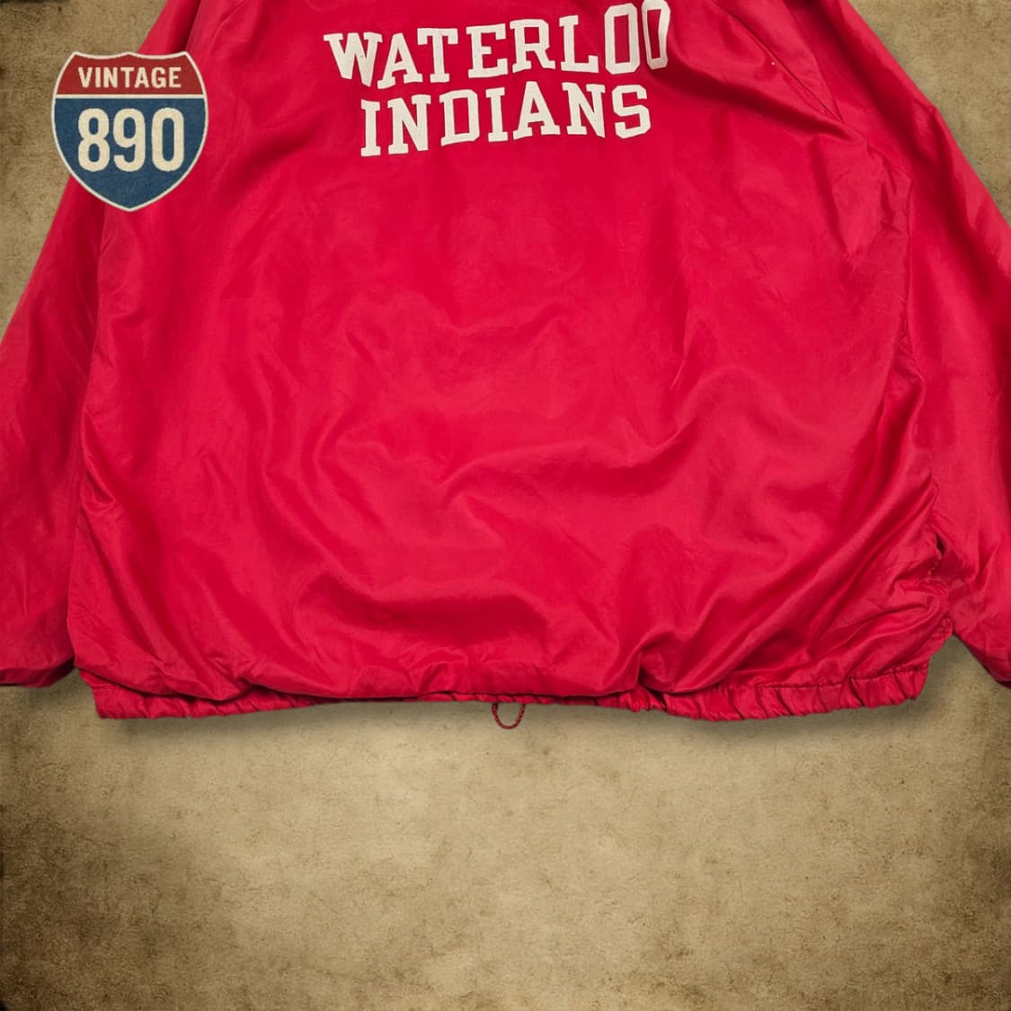 [110] USA 60s Champion 챔피온 인디언즈 코치자켓 상품이미지10