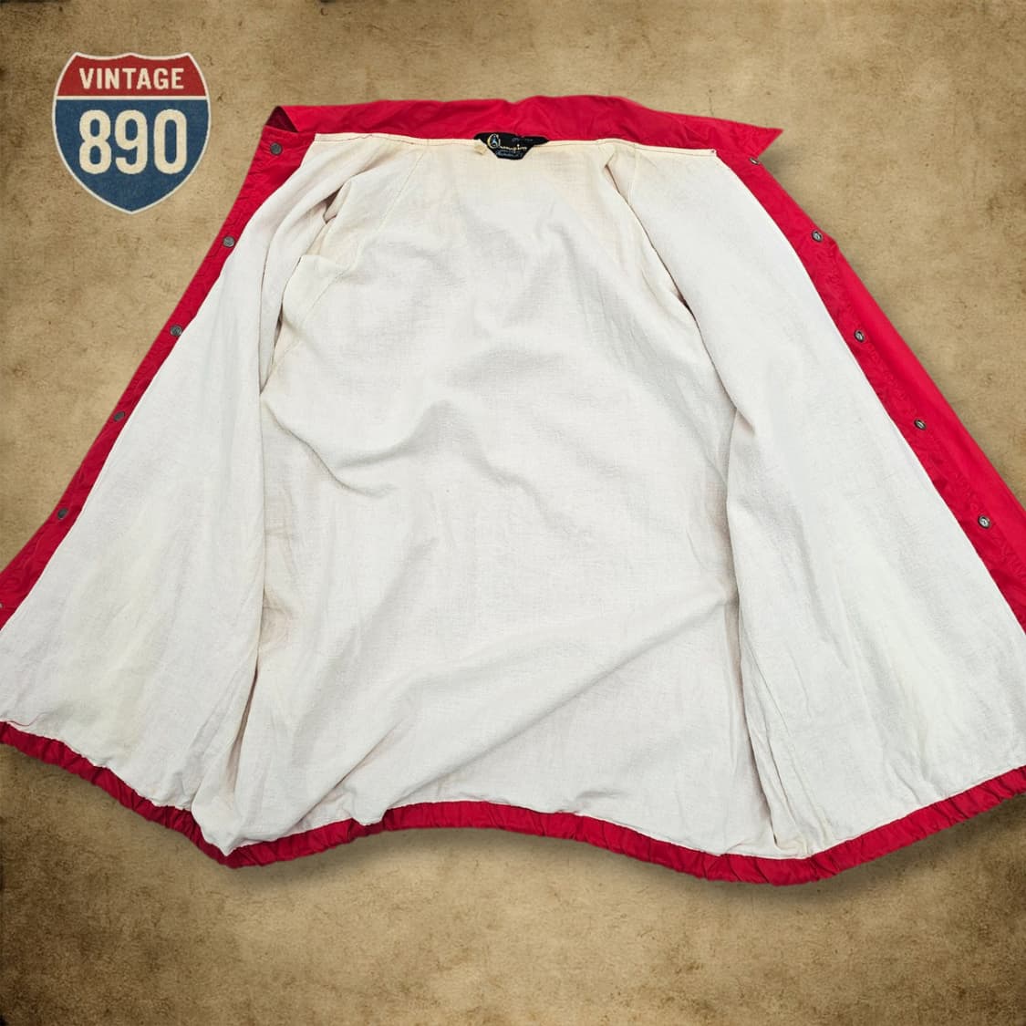 [110] USA 60s Champion 챔피온 인디언즈 코치자켓 상품이미지6