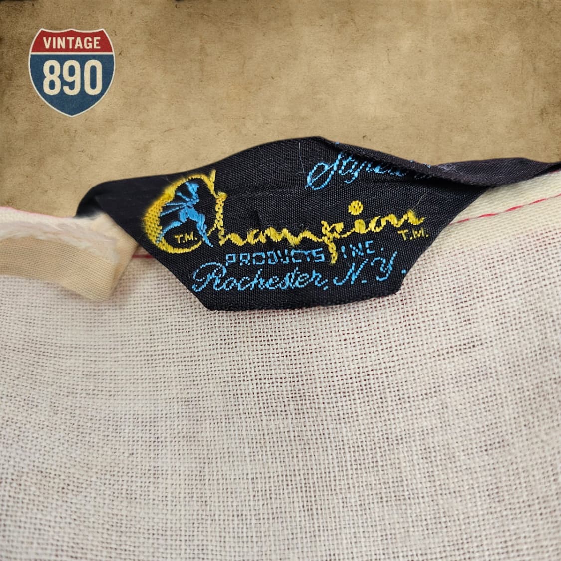 [110] USA 60s Champion 챔피온 인디언즈 코치자켓 상품이미지7