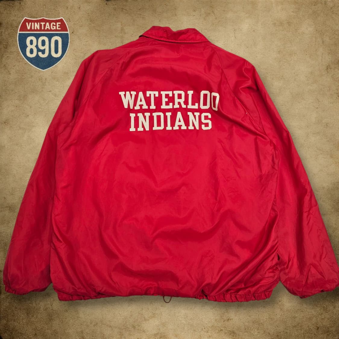 [110] USA 60s Champion 챔피온 인디언즈 코치자켓 상품이미지8