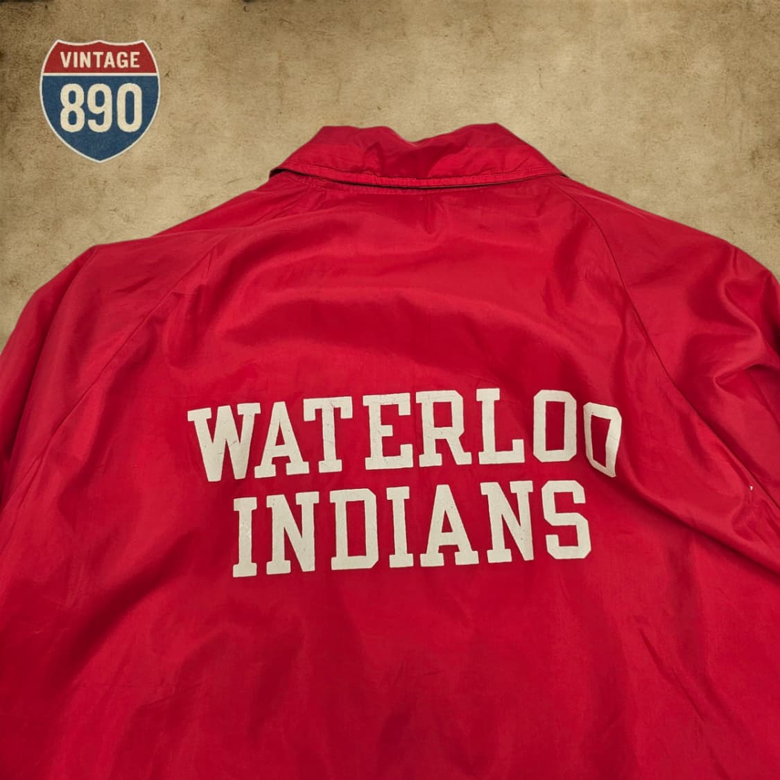 [110] USA 60s Champion 챔피온 인디언즈 코치자켓 상품이미지9