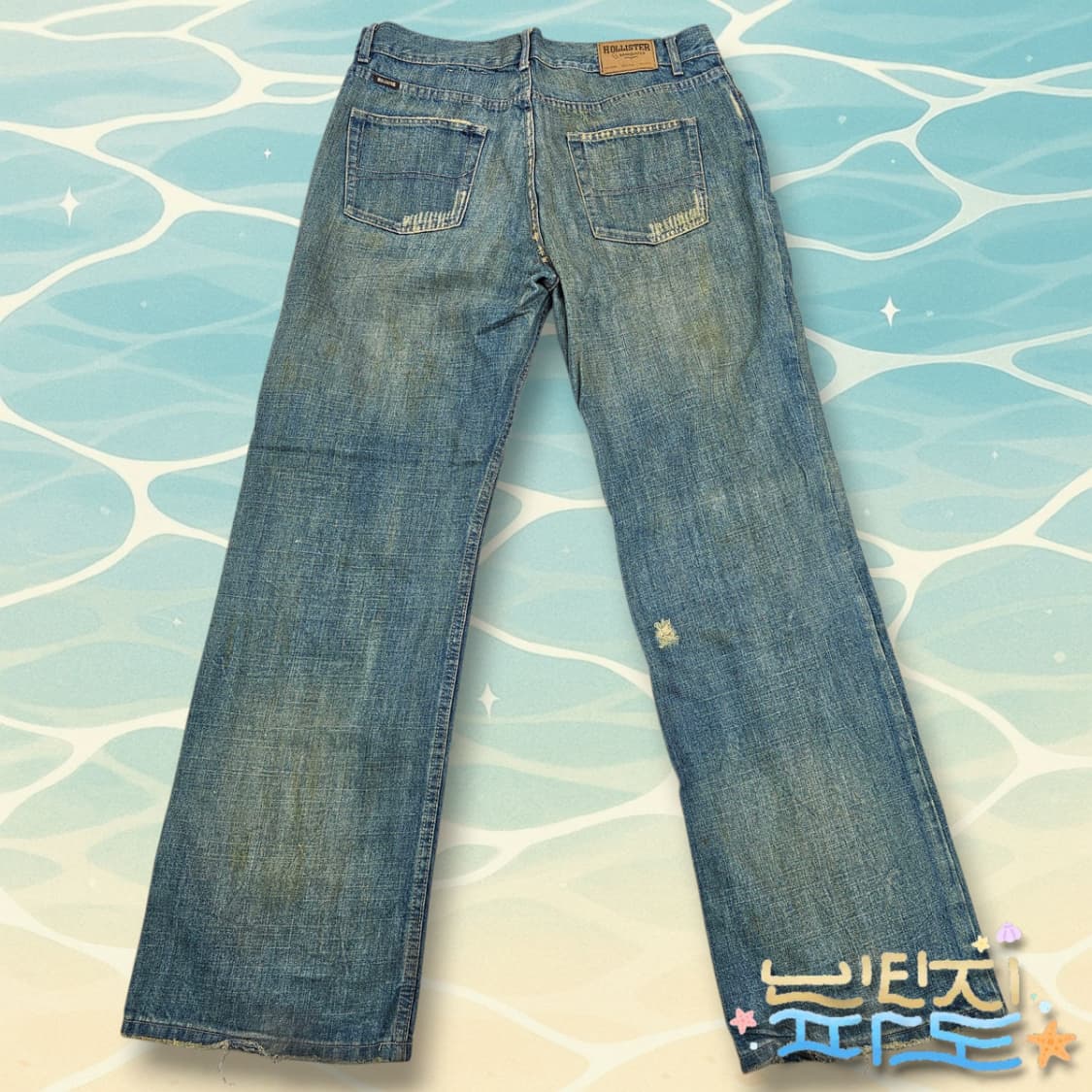 36 빈티지 홀리스터 데미지 청바지 상품이미지10