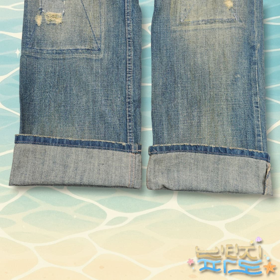 36 빈티지 홀리스터 데미지 청바지 상품이미지4
