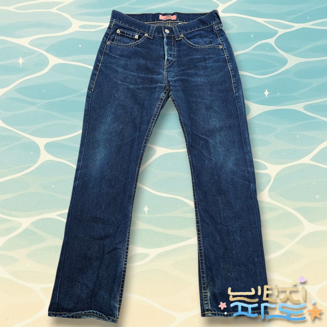 32 LEVIS 리바이스 아이코닉 타입 1 스트레이트 데님팬츠 상품이미지1