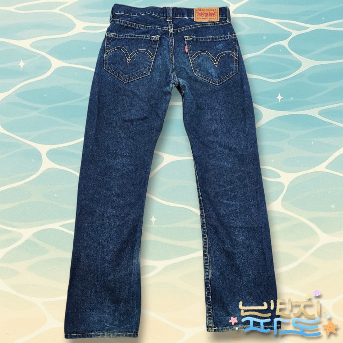 32 LEVIS 리바이스 아이코닉 타입 1 스트레이트 데님팬츠 상품이미지8