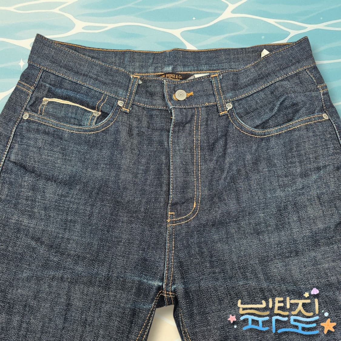 32 유니폼브릿지 셀비지 데님팬츠 상품이미지2