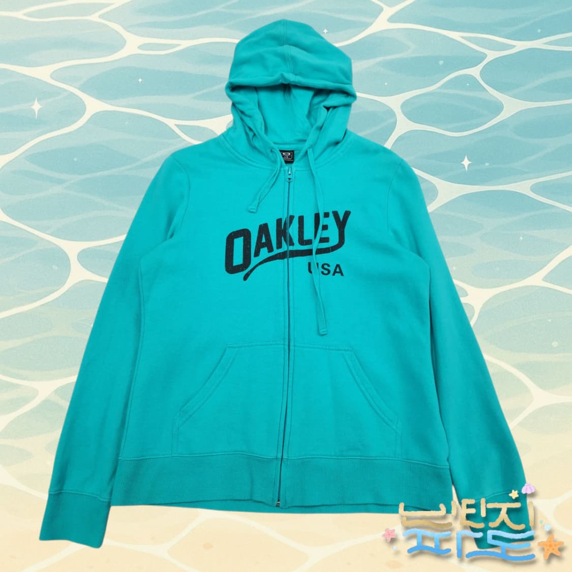 L VTG oakley 오클리 민트 후드집업 상품이미지1