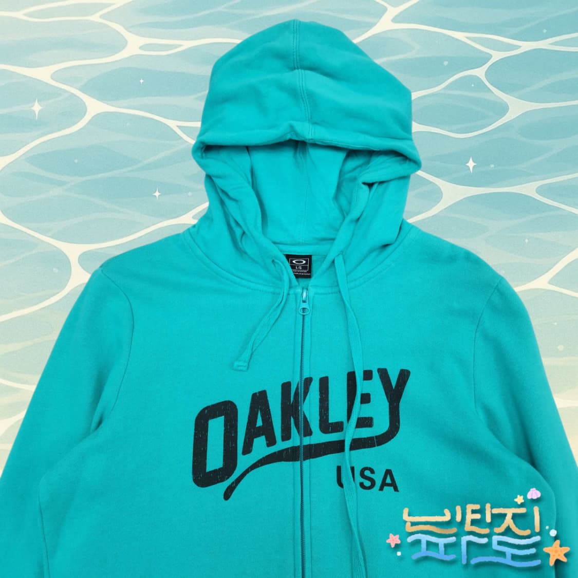 L VTG oakley 오클리 민트 후드집업 상품이미지2