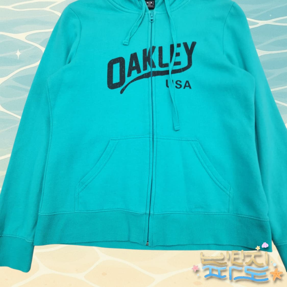 L VTG oakley 오클리 민트 후드집업 상품이미지3
