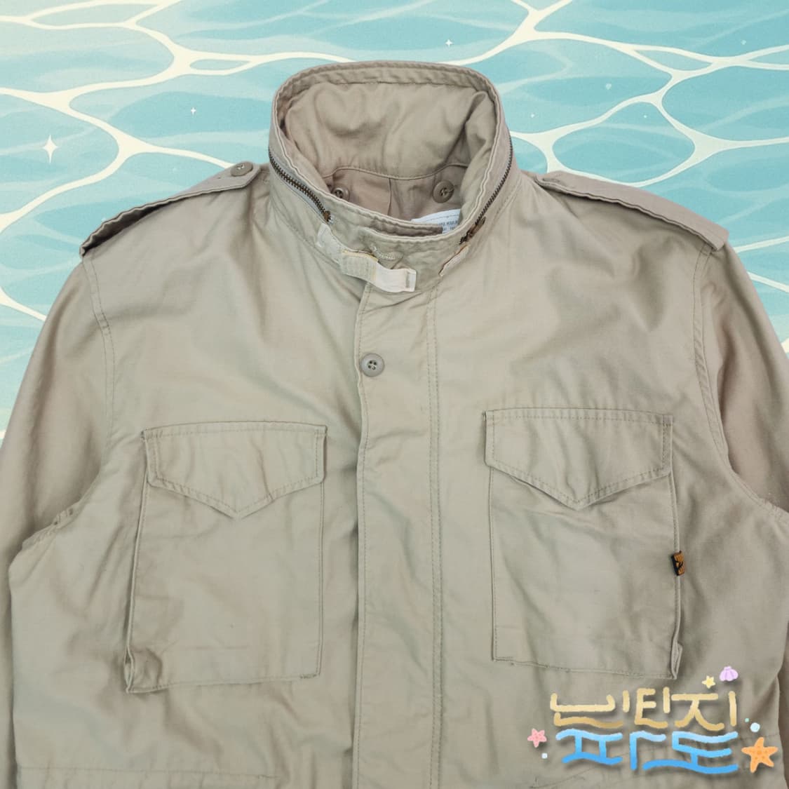 L R US ARMY 알파인더스트리 M-65 필드자켓 상품이미지2