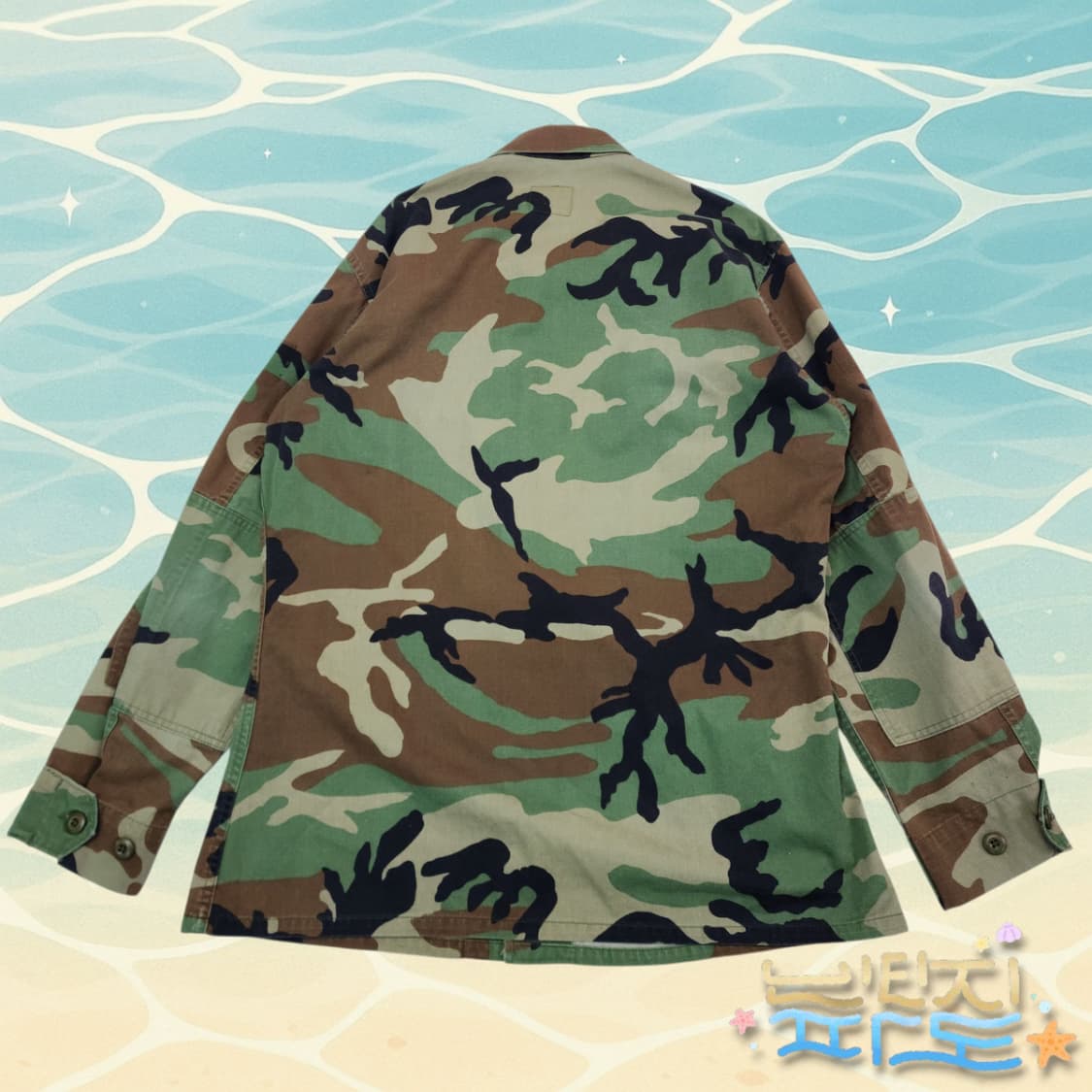 M US ARMY 빈티지 BDU 우드랜드 자켓 상품이미지5