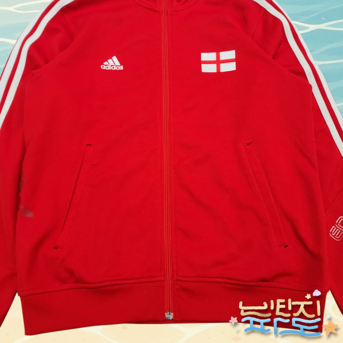 100 아디다스 잉글랜드 트랙탑 져지 상품이미지3