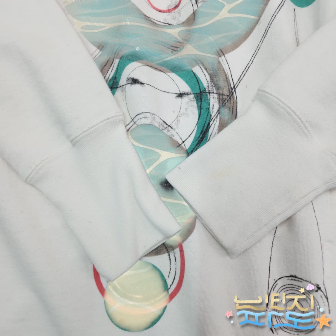 XS DIESEL 디젤 프린팅 롱 스웻 원피스 상품이미지4