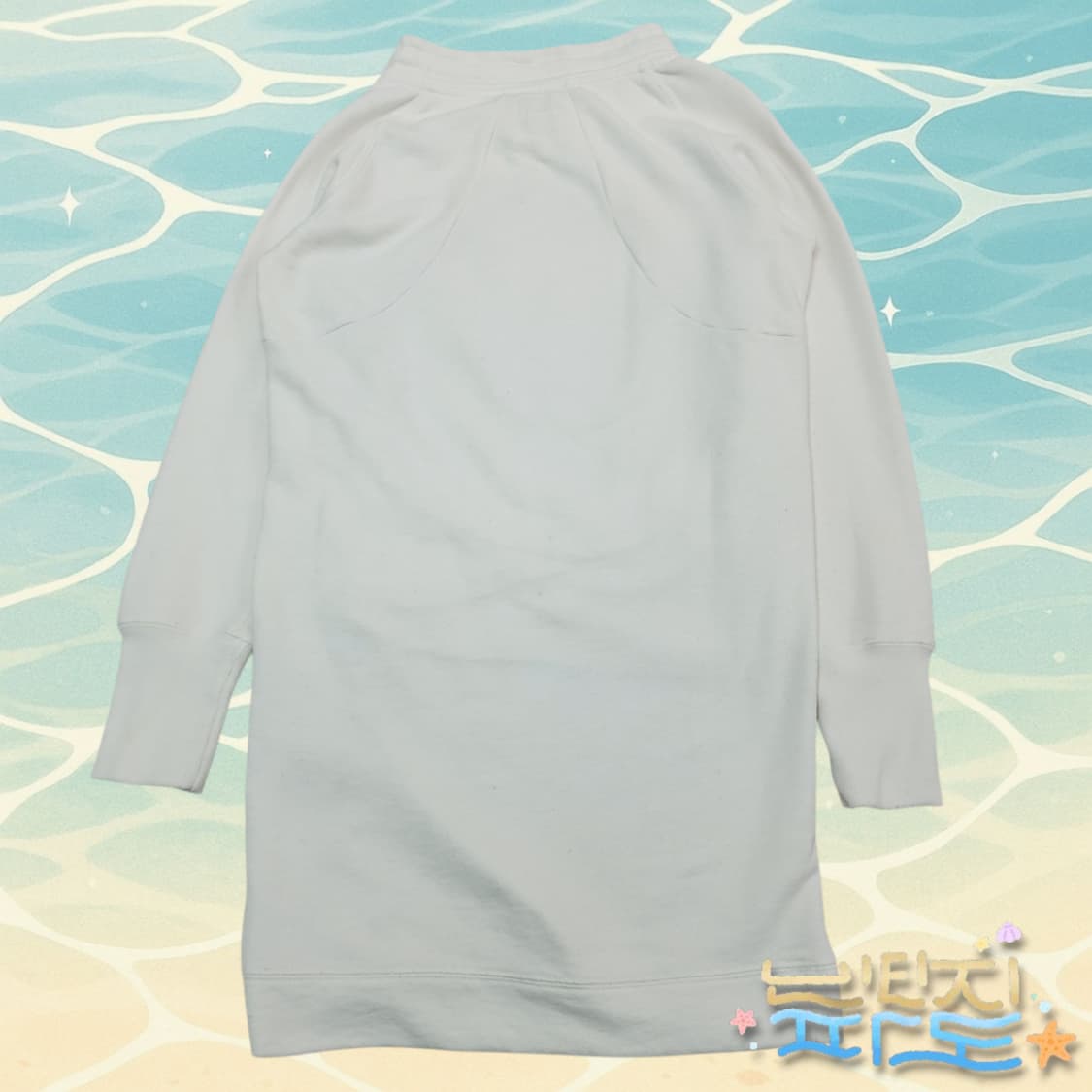 XS DIESEL 디젤 프린팅 롱 스웻 원피스 상품이미지6