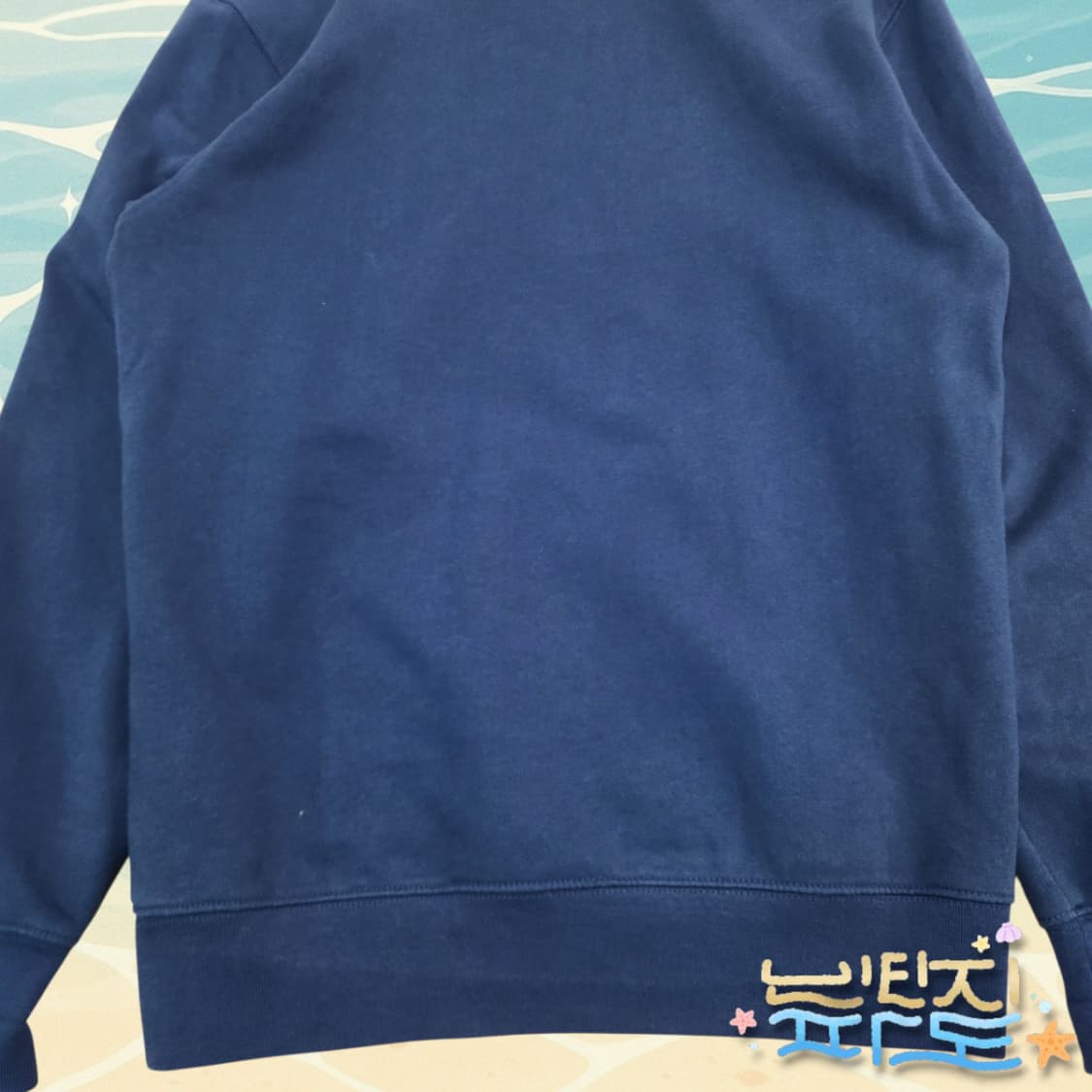 S 칼하트WIP 컬리지 네이비 후드티 상품이미지8