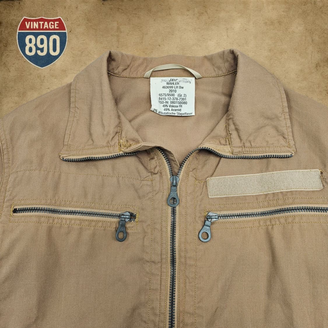 [105] 독일군 Deu Wahler 전투복 상의 상품이미지2