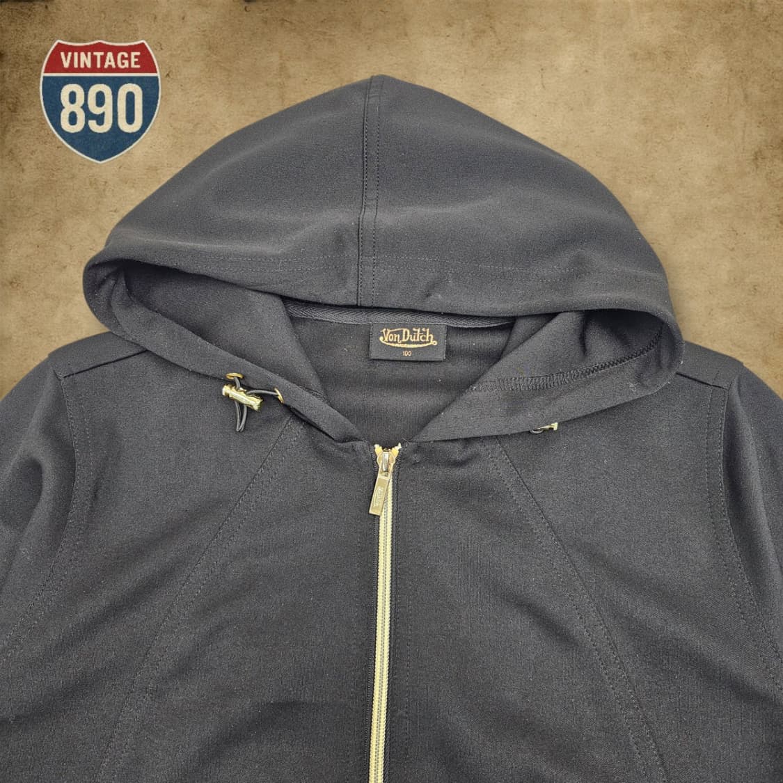 [100] Von Dutch 본더치 올드스쿨 후드집업 상품이미지2