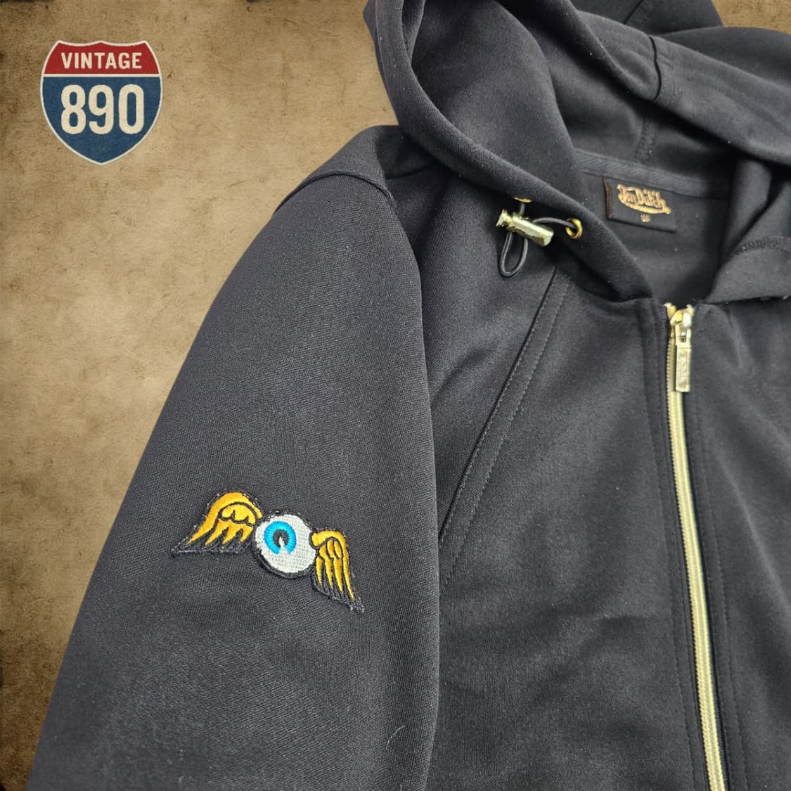 [100] Von Dutch 본더치 올드스쿨 후드집업 상품이미지6