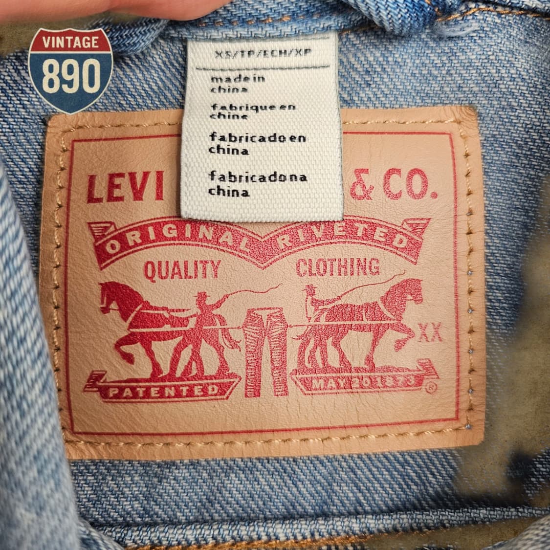 [80] Levi's 리바이스 트러커 청자켓 상품이미지5
