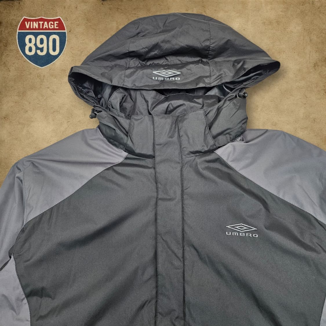 [110] UMBRO 엄브로 투톤 후드 바람막이 상품이미지2