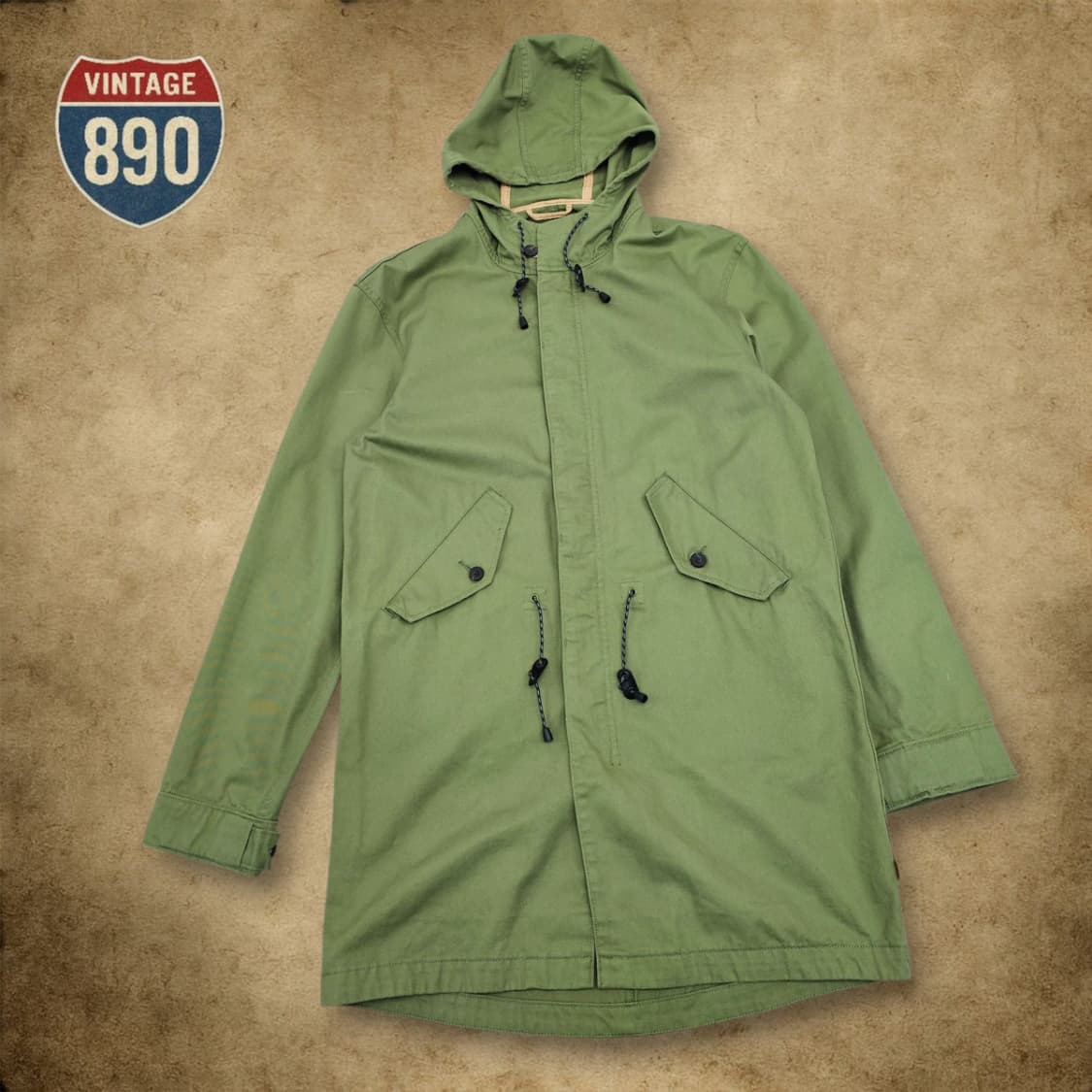 [L] Levi's 리바이스 롱 스트링 야상 자켓 상품이미지1