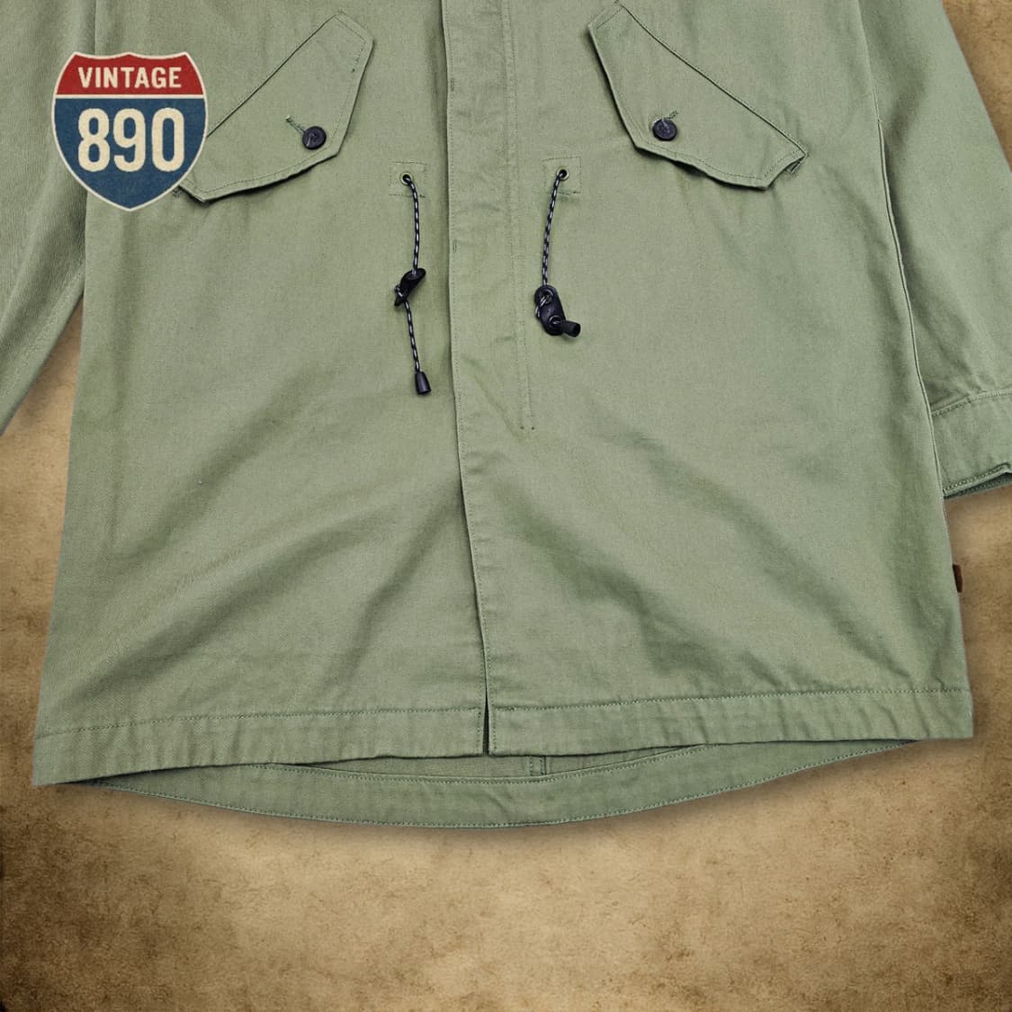 [L] Levi's 리바이스 롱 스트링 야상 자켓 상품이미지3