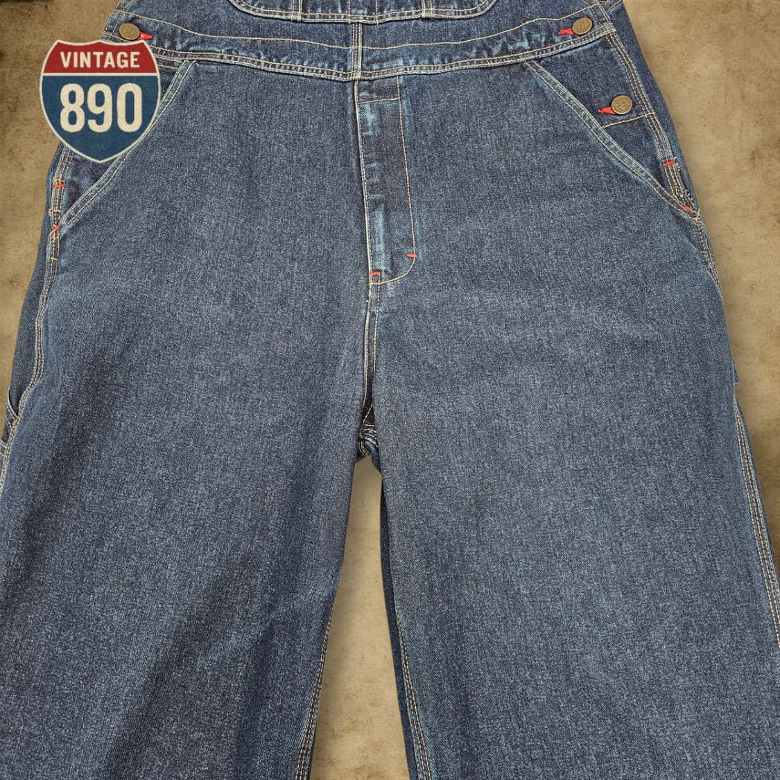 [34] Dickies 디키즈 데님 오버롤 상품이미지3