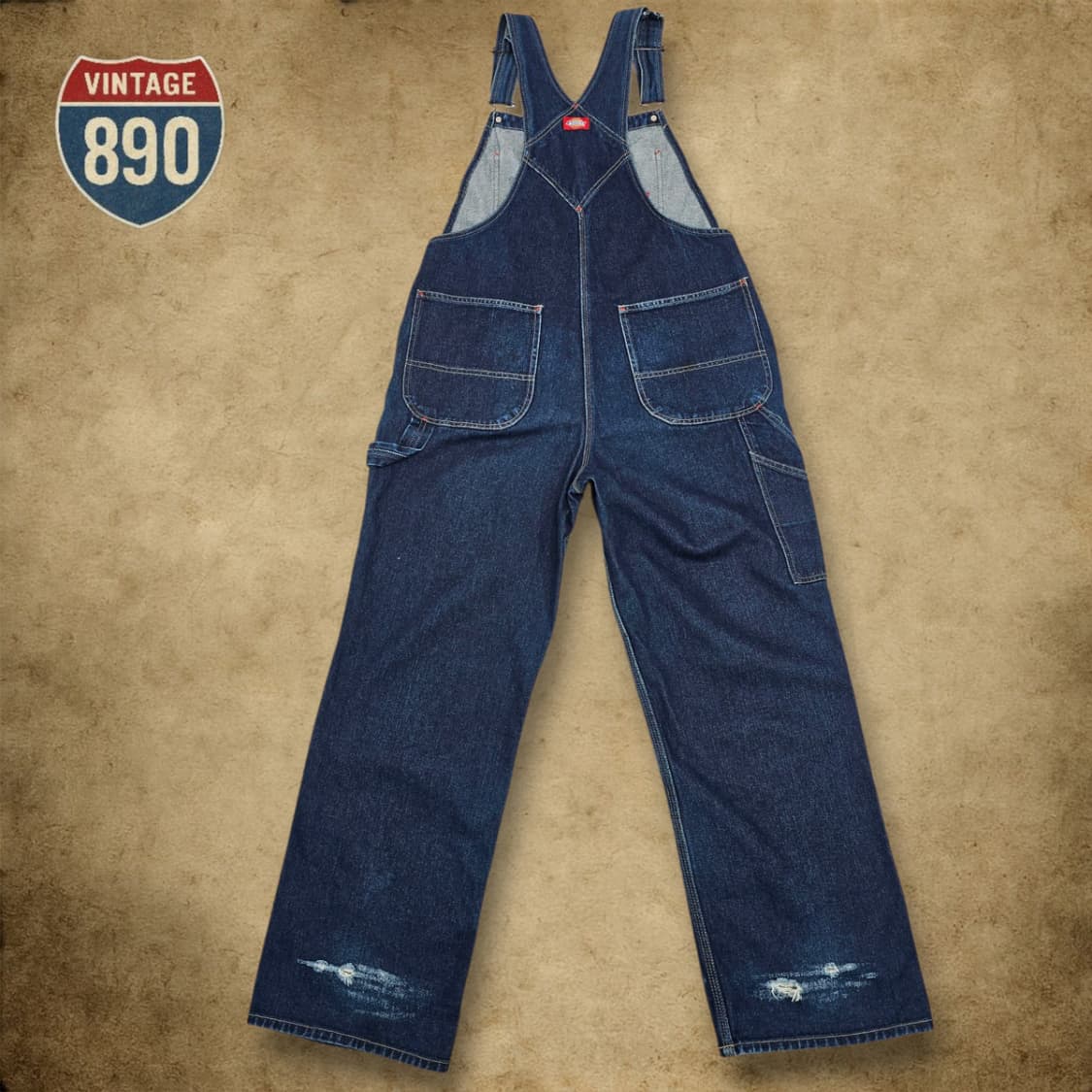 [34] Dickies 디키즈 데님 오버롤 상품이미지8