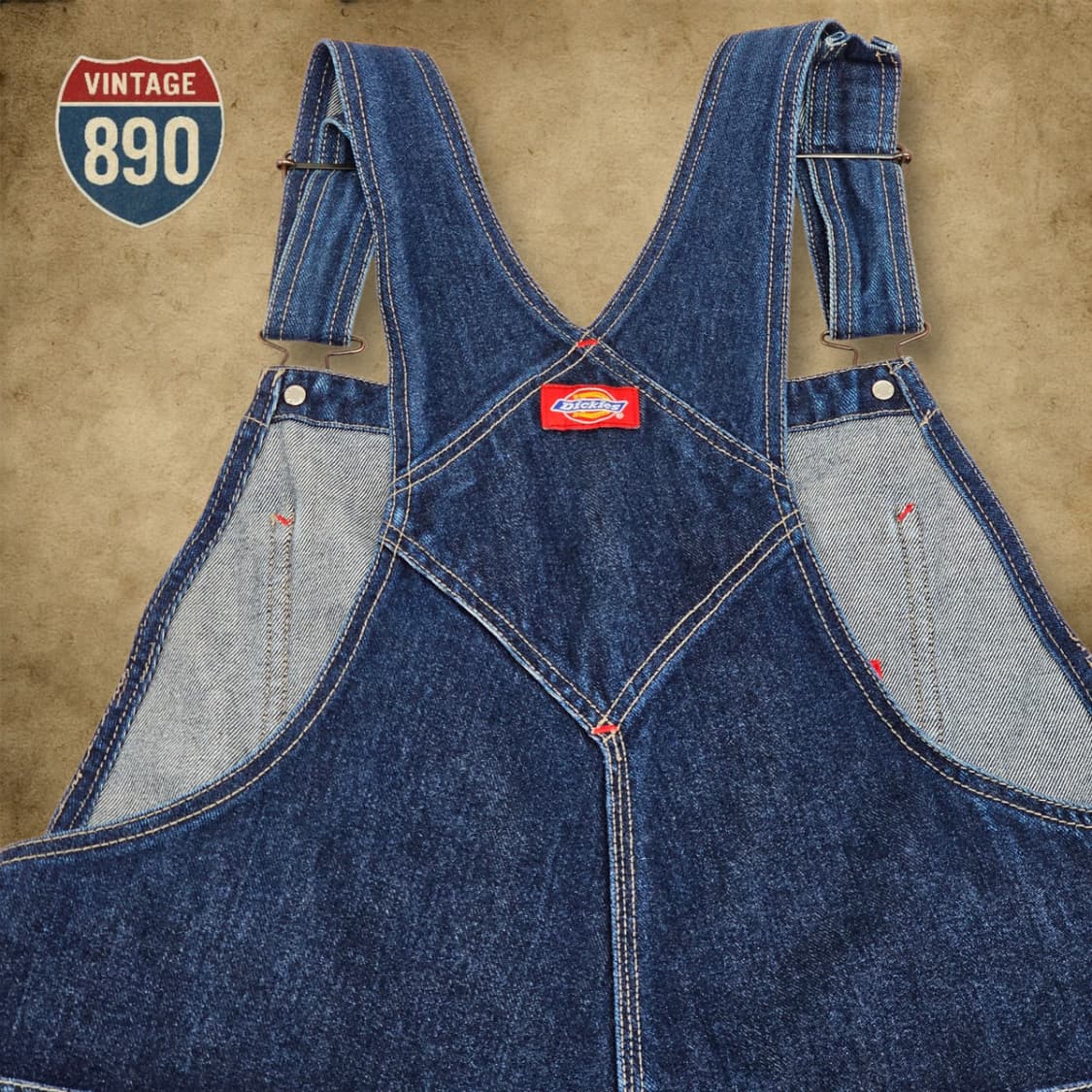 [34] Dickies 디키즈 데님 오버롤 상품이미지9