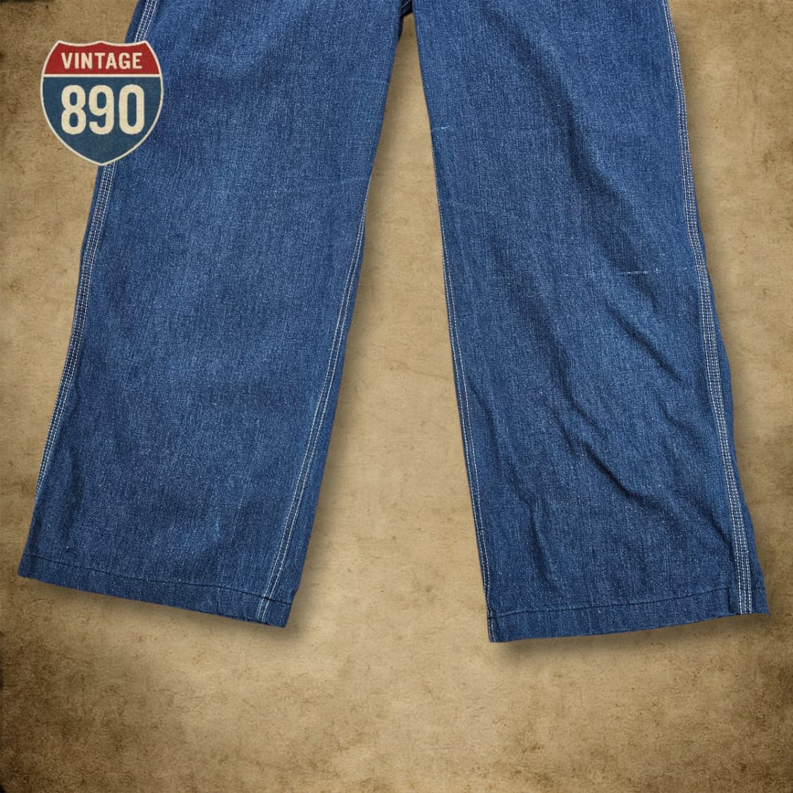 [32] 80S USA제 LEE 데님 오버롤 카펜터 상품이미지4