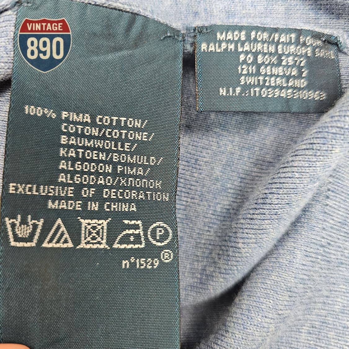 [S] POLO Ralph Lauren 폴로 브이넥 니트 상품이미지6