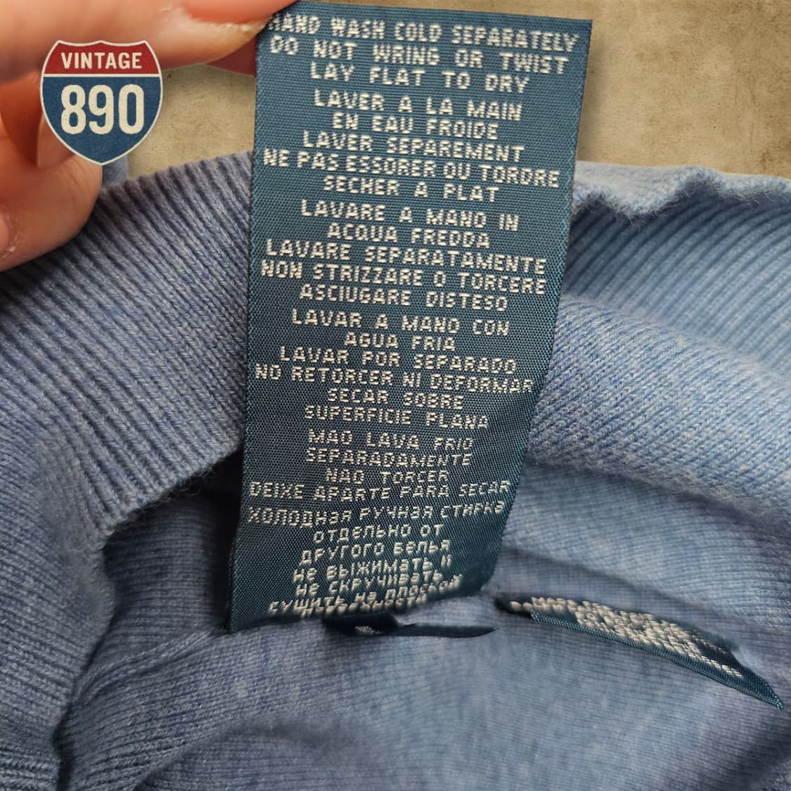 [S] POLO Ralph Lauren 폴로 브이넥 니트 상품이미지7