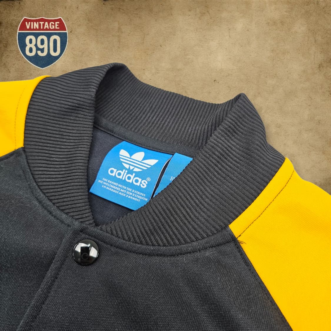 [100] adidas 아디다스 빅로고 바시티 자켓 상품이미지4