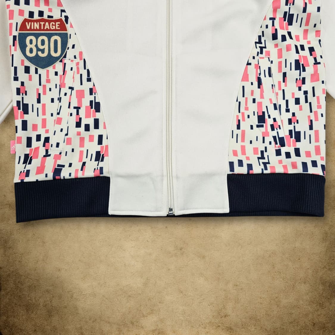 [90] adidas 아디다스 핑크 집업 져지 상품이미지3