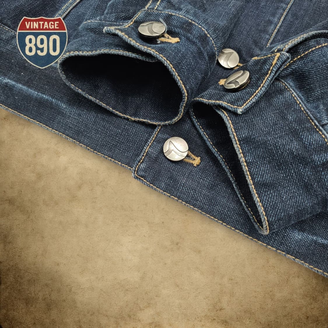 [M] Evisu 에비수 데님 트러커 청자켓 상품이미지5